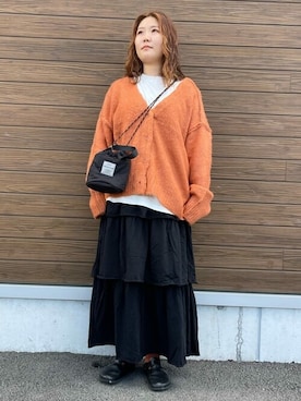 FREAK'S STORE HEAD OFFICE WOMENさん(レディース・166cm)の冬コーディネート