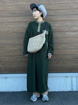 「WEEKEND(ER)（ウィークエンダー）のアイテム」を使った、FREAK'S STORE HEAD OFFICE WOMENさん（レディース・156cm）の冬コーディネート
