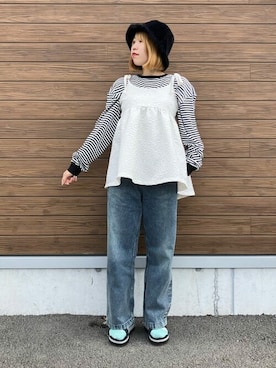 FREAK'S STORE HEAD OFFICE WOMENさん(レディース・160cm)の冬コーディネート