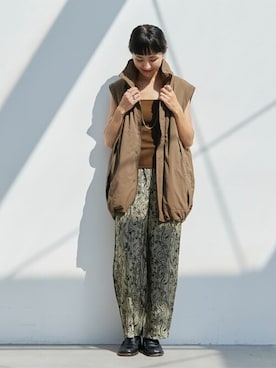 「WILD THINGS（ワイルドシングス）のアイテム（ダウンジャケット/コート）」を使った、FREAK'S STORE HEAD OFFICE WOMENさん（レディース・167cm）の冬コーディネート