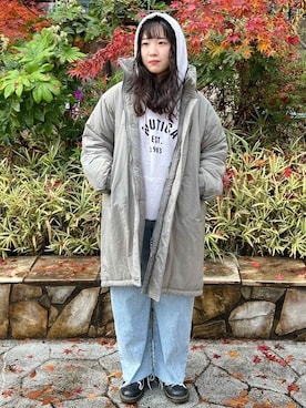 FREAK'S STORE HEAD OFFICE WOMENさん（レディース・160cm）の冬コーディネート