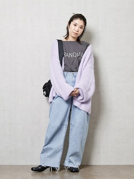 「Aresense（アーセンス）のアイテム」を使った、FREAK'S STORE HEAD OFFICE WOMENさん（レディース・152cm）の冬コーディネート