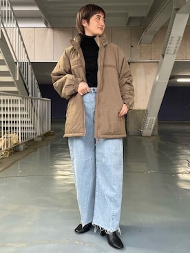 FREAK'S STORE HEAD OFFICE WOMENさん(レディース・160cm)の冬コーディネート