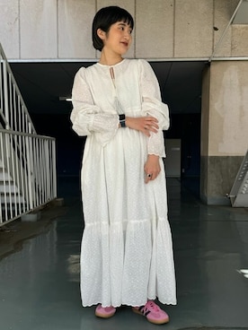 「freada」｜「アイテム（ワンピース/ドレス）」を使った、FREAK'S STORE HEAD OFFICE WOMENさん（レディース・160cm）の春コーディネート