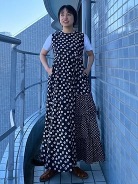 「freada」｜「アイテム（ワンピース/ドレス）」を使った、FREAK'S STORE HEAD OFFICE WOMENさん（レディース・162cm）の春コーディネート