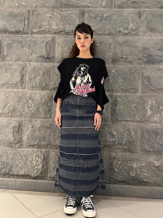 ヒステリックグラマー　ロングスカート ヒステリックグラマー 定番 デニム ロングスカート - メルカリ