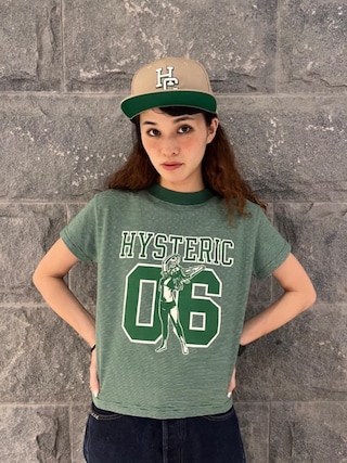 HYSTERIC GLAMOUR（ヒステリックグラマー）の「NUMBER 6 ショート丈T