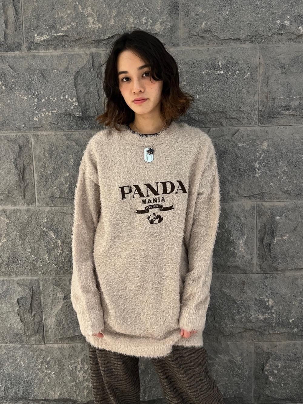 PANDA MANIA刺繍 セーターを使った人気ファッションコーディネート - WEAR