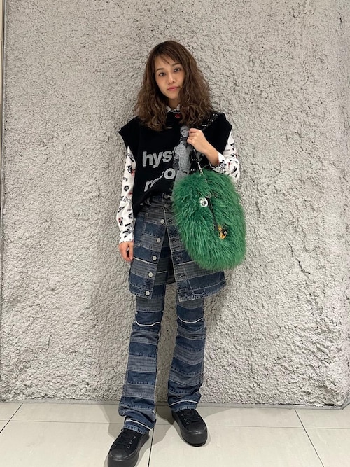 HYSTERIC GLAMOUR（ヒステリックグラマー） ベスト ジレ BAD GIRL