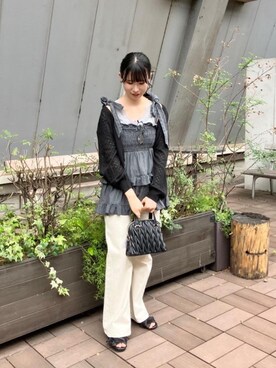 「ブルべ夏」｜Eri.さん（レディース・158cm）の春コーディネート