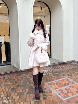 「ブルべ夏」｜Eri.さん（レディース・158cm）の秋コーディネート