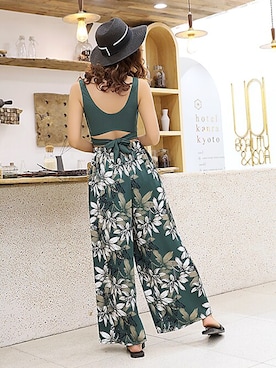 【公式】OSYAREVOさん（レディース・163cm）の夏コーディネート