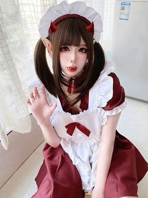ゆいこ レディース服まとめ売り　オーダーメイド　コーデセット お客様レビューあり♡全3カラー 十字架付きメイドセット kos11