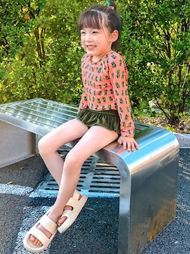 「子供服」｜「アイテム（水着/着物・浴衣）」を使った、OSYAREVOさん（キッズ）の夏コーディネート