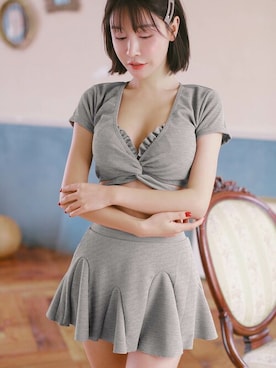 OSYAREVOさん（レディース・163cm）の夏コーディネート