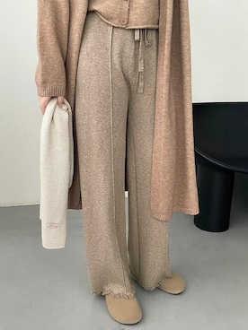 「OSYAREVO（オシャレボ）のアイテム（パンツ）」を使った、OSYAREVOさん（レディース・166cm）の冬コーディネート