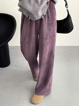 「OSYAREVO（オシャレボ）のアイテム（パンツ）」を使った、OSYAREVOさん（レディース・166cm）の冬コーディネート