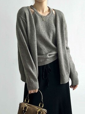 【公式】OSYAREVOさん(レディース・166cm)の春コーディネート
