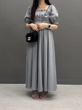 マジェスティックレゴン横浜ジョイナス店スタッフさん（レディース・155cm）の夏コーディネート