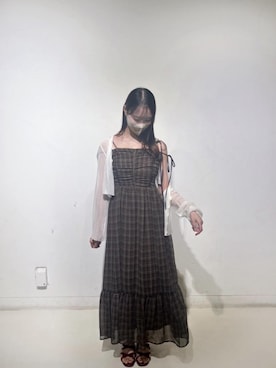 「MAJESTIC LEGON（マジェスティックレゴン）のアイテム」を使った、マジェスティックレゴン横浜ジョイナス店スタッフさん（レディース・154cm）の夏コーディネート