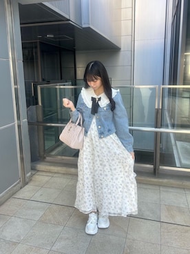 マジェスティックレゴン横浜ジョイナス店スタッフさん(レディース・155cm)の冬コーディネート