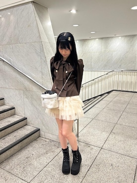 マジェスティックレゴン横浜ジョイナス店スタッフさん(レディース・155cm)の秋コーディネート