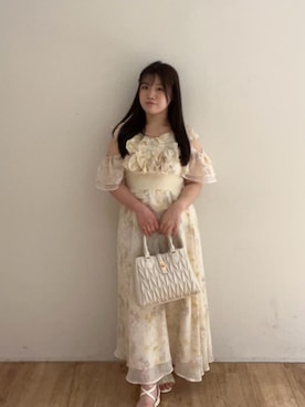 「アイテム（ワンピース）」を使った、Ayumiさん（レディース・150cm）の夏コーディネート