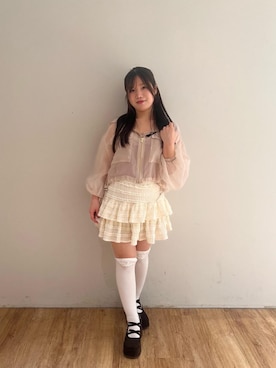 「アイテム（その他シューズ）」を使った、Ayumiさん（レディース・150cm）の夏コーディネート