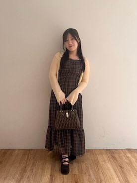 「アイテム（その他シューズ）」を使った、Ayumiさん（レディース・150cm）の夏コーディネート