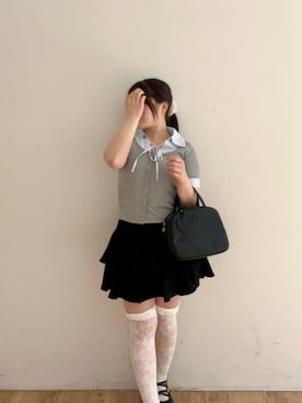「アイテム（その他シューズ）」を使った、Ayumiさん（レディース・150cm）の夏コーディネート