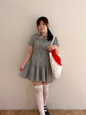 「MAJESTIC LEGON（マジェスティックレゴン）のアイテム」を使った、Ayumiさん（レディース・150cm）の夏コーディネート
