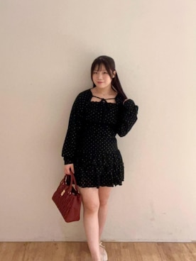 「アイテム（アンサンブル）」を使った、Ayumiさん（レディース・150cm）の夏コーディネート
