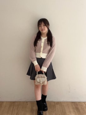 「MAJESTIC LEGON（マジェスティックレゴン）のアイテム」を使った、Ayumiさん（レディース・150cm）の秋コーディネート
