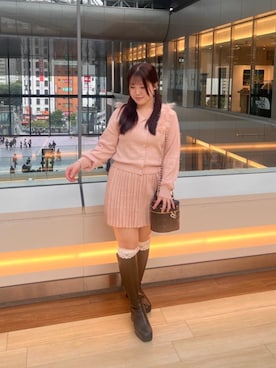 「ブルべ夏」｜Ayumiさん（レディース・150cm）の秋コーディネート