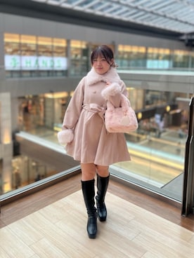 「ブルべ夏」｜Ayumiさん（レディース・150cm）の秋コーディネート