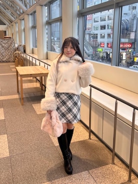 「ブルべ夏」｜Ayumiさん（レディース・150cm）の秋コーディネート