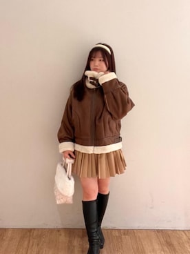 Ayumiさん(レディース・150cm)の冬コーディネート