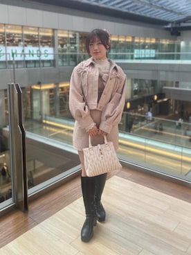 Ayumiさん（レディース・150cm）の冬コーディネート