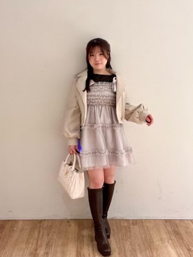 Ayumiさん（レディース・150cm）の春コーディネート