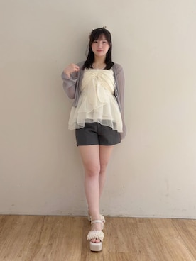 「ミニ」｜Ayumiさん（レディース・150cm）の夏コーディネート