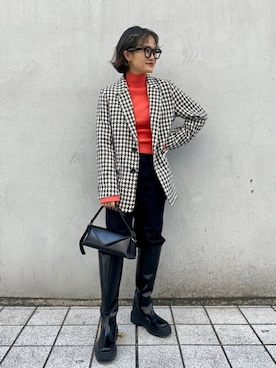 USAGI ONLINEさん（レディース・154cm）の秋コーディネート