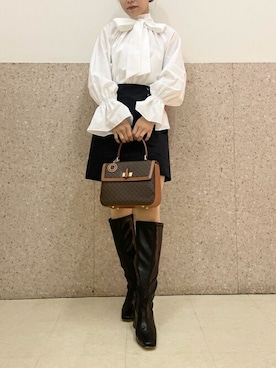 USAGI ONLINEさん（レディース・159cm）の秋コーディネート