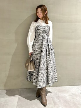 「Lily Brown」｜USAGI ONLINEさん（レディース・156cm）の秋コーディネート