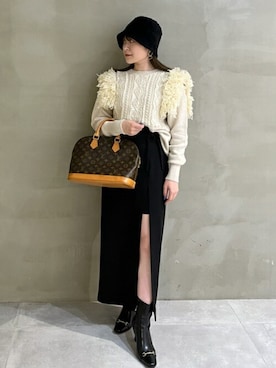 USAGI ONLINEさん（レディース・155cm）の冬コーディネート