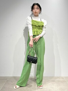 「LILY BROWN（リリーブラウン）のアイテム（その他トップス）」を使った、USAGI ONLINEさん（レディース・150cm）の冬コーディネート