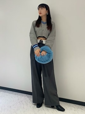 USAGI ONLINEさん（レディース・163cm）の秋コーディネート