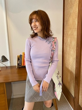 「カラー×コーデ」｜USAGI ONLINEさん（レディース・157cm）の秋コーディネート