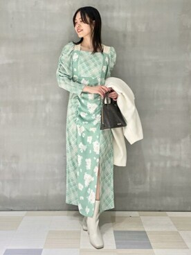 USAGI ONLINEさん(レディース・156cm)の冬コーディネート