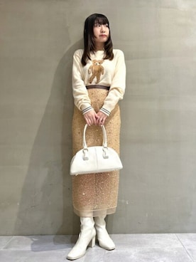 USAGI ONLINEさん（レディース・156cm）の冬コーディネート