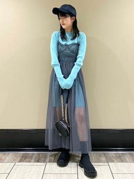 USAGI ONLINEさん（レディース・156cm）の冬コーディネート